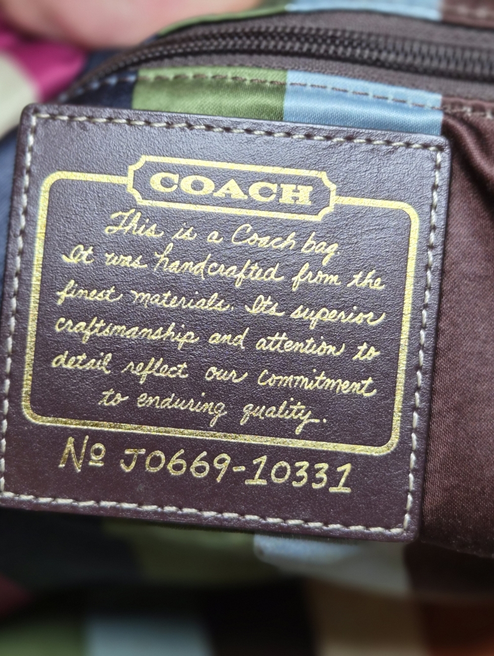 Authentic COACH Legacy Mandy Satchel 65th Anniversary Whiskey Leather #10331 - Picture 11 of 13